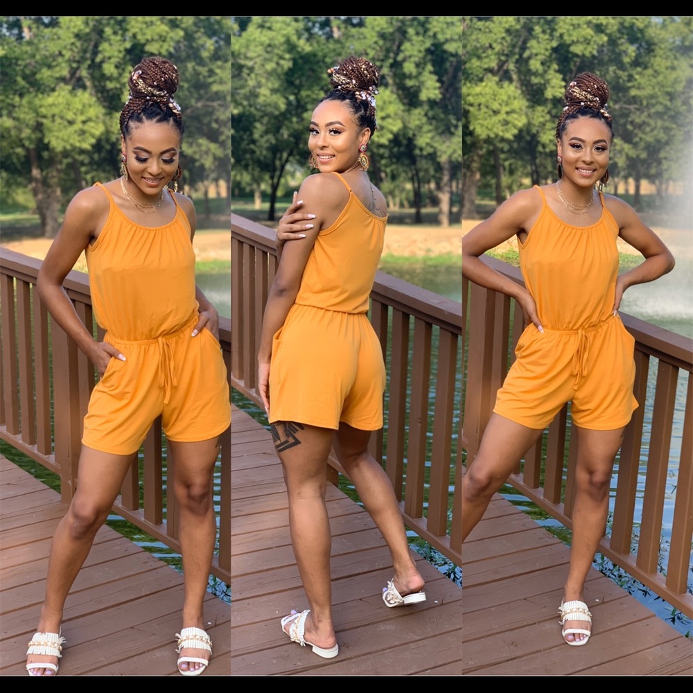 Mustard Romper
